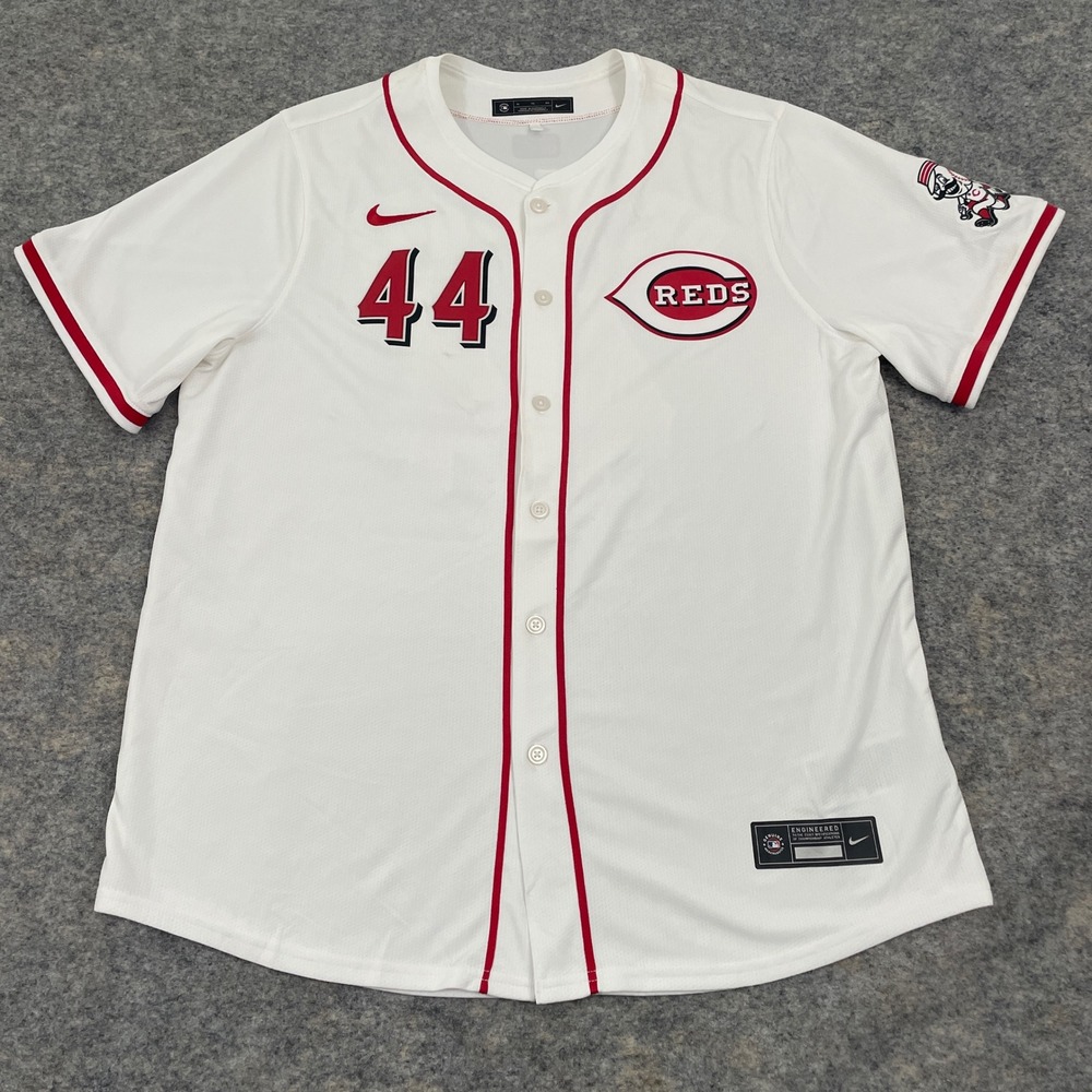 Nike Elly De La Cruz Cincinnati Reds MLB Jersey #44 White Men's XL